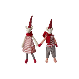 Noa & Nelli Julemus med magnet H20cm