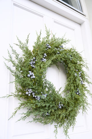 Thuja krans med bær D60