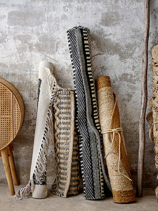 Bloomingville Birk Jute Rundt Tæppe