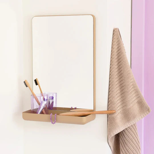 Mirror & More Spejl - Beige