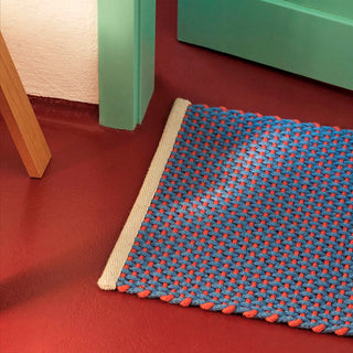 HAY Dørmåtte - Blue