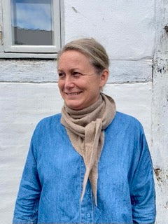 Frau Doha Cashmere Tørklæde - Large - Mange Farver