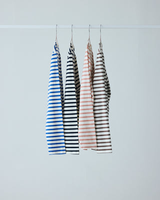 KØB FRAU HER - Frau Panama Stribet Bluse - DEN BLÅ DØR