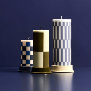 HAY Column Bloklys Mellem - Light Green & Army