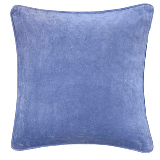 Bungalow Pude 50x50cm Velour - Denim Blue