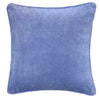 Bungalow Pude 50x50cm Velour - Denim Blue