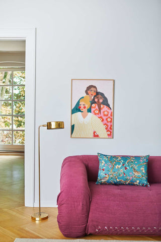 Spliid Pude Gobelin - Sparrow Sea Mist 60×40