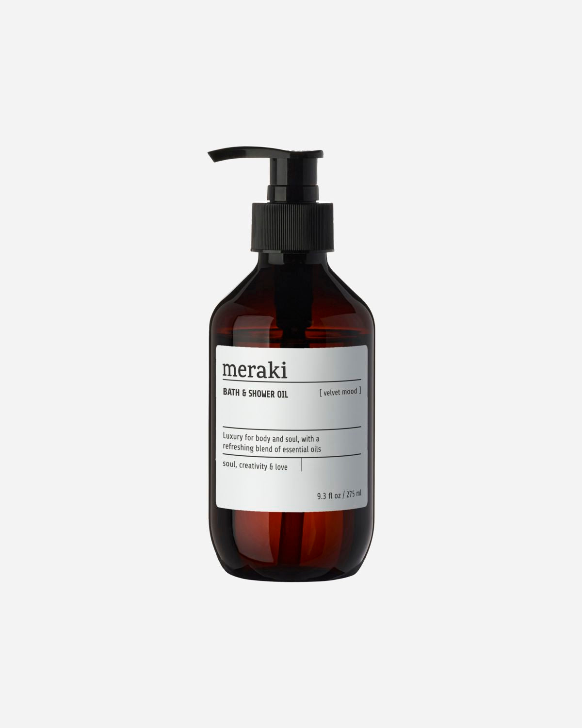 Meraki Bath & Shower oil - Velvet mood - 275ml