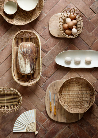 Rattan Brødkurv