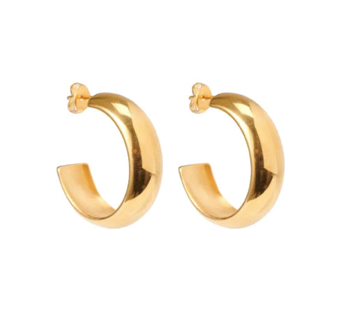 &COPENHAGEN Cindy big hoops øreringe