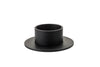 Kunst Industrien Lysestage - The Circle 5cm Sort