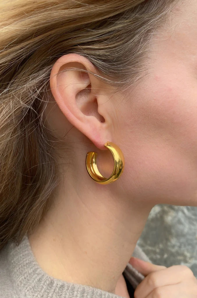 &COPENHAGEN Cindy big hoops øreringe