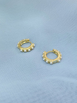 &COPENHAGEN Brenda Perle Hoop øreringe