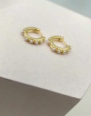 &COPENHAGEN Brenda Perle Hoop øreringe