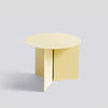 Slit Table Round Side table
 - Str.: Ø45*35,5 cm
 - Farve: Light Yellow