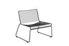 Hee Lounge stol - Farve: Black