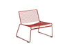 Hee Lounge stol - Farve: Rust