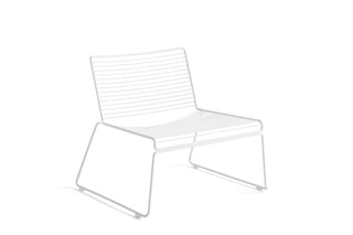 Hee Lounge stol - Farve: White
