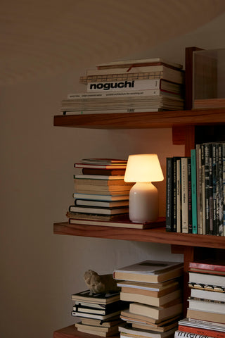 HAY Apollo Portable lampe i Opal Glas