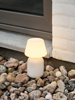 HAY Apollo Portable lampe i Opal Glas