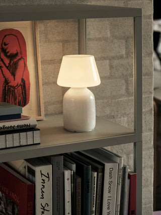 HAY Apollo Portable lampe i Opal Glas