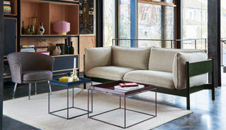 Tray Table Side Table - Str. M
 
 - Farve: Deep Blue High Gloss