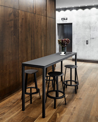 Revolver Bar stol Low - Farve: Black