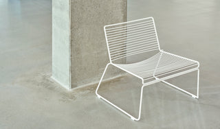 Hee Lounge stol - Farve: White