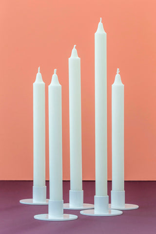 Kunst Industrien Lysestage - The Circle 2cm Hvid