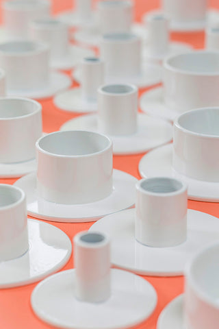 Kunst Industrien Lysestage - The Circle 2cm Hvid