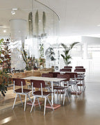 Terrazzo Table - Str. Ø70 X H74 cm - Farve: Red Terrazzo & Sky Grey