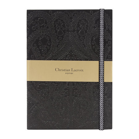 Christian Lacroix notesbog A5 - Farve: Black