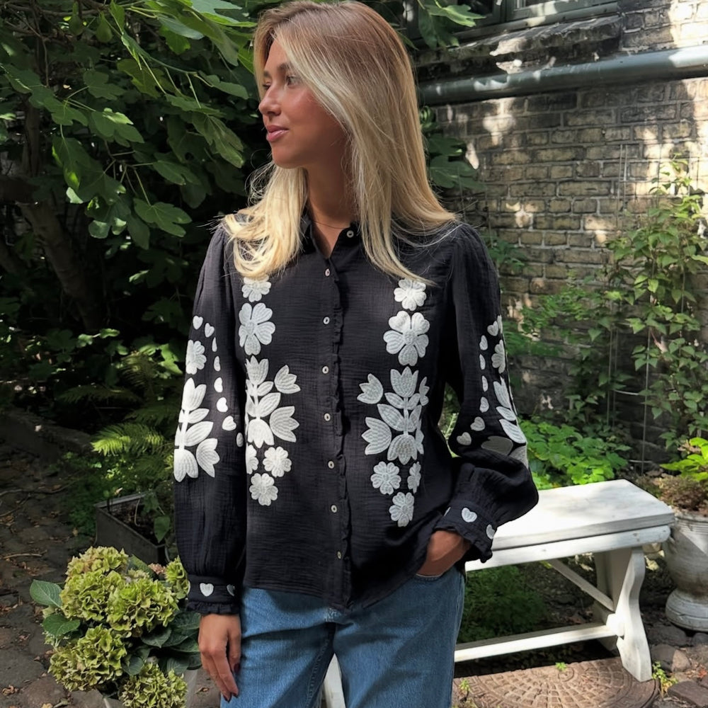 Sissel Edelbo - Adeline Top SE 1797 - Ecru
