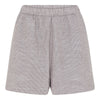 Frau Melbourne Shorts - Coffee Quartz Stripe