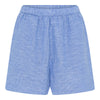 Frau Melbourne Shorts - Medium Blue Stripe