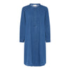 Frau Barcelona Denim Kjole - Clear Blue