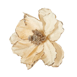 Blomst dekoration m/clips D15cm