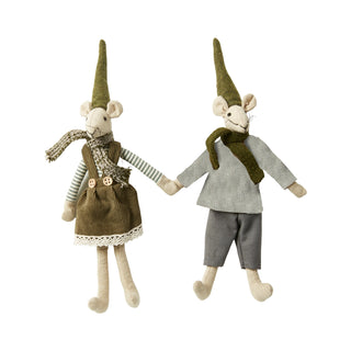 Axcel & Lea Julemus med magnet H20cm