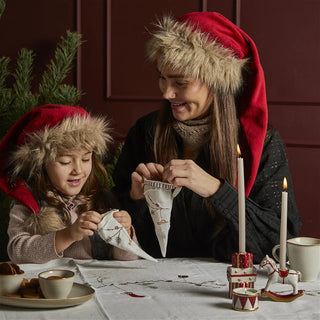 Juledug i Hvid - 2 størrelser