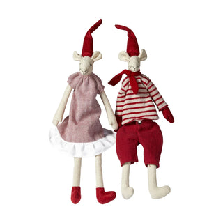 Noa & Nelli - Julemus Sidde H35cm
