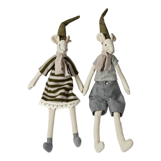 Noa & Nelli Julemus - 35cm - Grøn