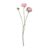 Kunstig Ranunkel 48cm - 3 hoveder