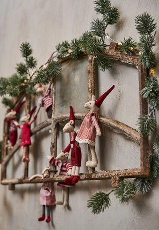 Noa & Nelli - Julemus med magnet H20cm