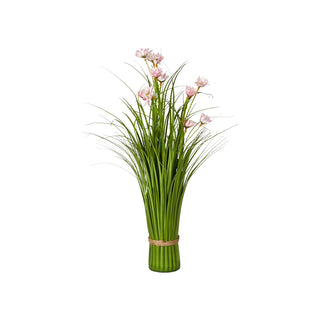 Græs med Blomst - Soft Rose
