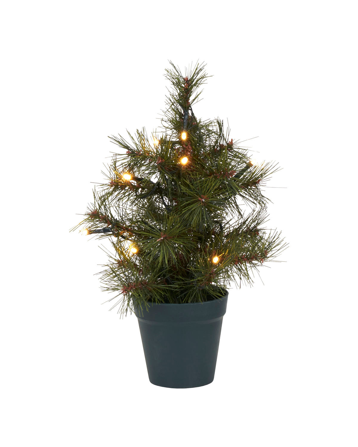 Pinus Kunstig Juletræ med LED-Lys - H30