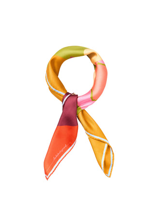 Sia Silke Tørklæde - Multi Colour