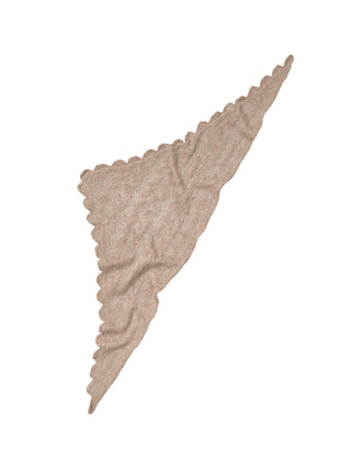 Opany Triangle Tørklæde - Melange Brown