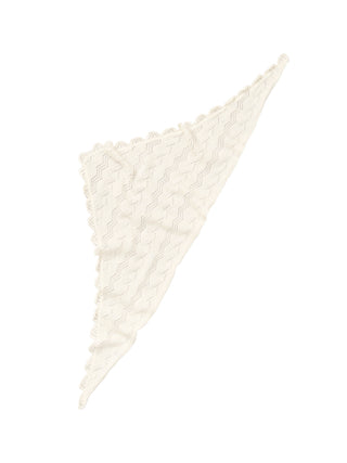 Opany Triangle Tørklæde - Birch White