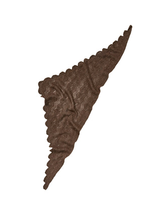 Opany Triangle Tørklæde - Hot Fudge Brown