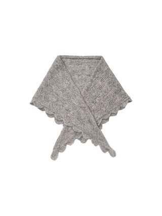 Opany Triangle Tørklæde - Grey Melange